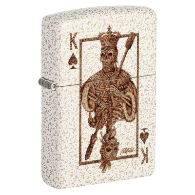 Zippo Rick Rietveld Ace Skull Design 48552
